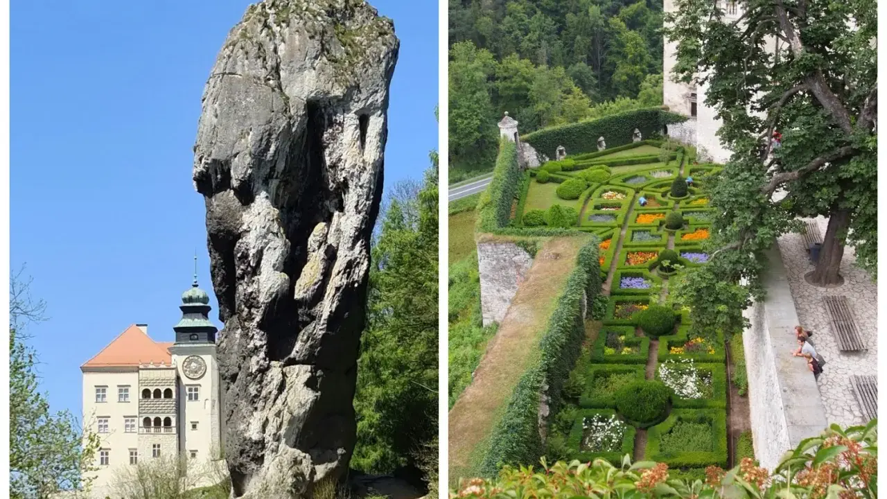 Maczuga Herkulesa, gdzie jest? Obok zamku i ogrodu w stylu francuskim.