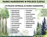 W Polsce istnieją 23 parki narodowe, od Babiogórskiego po Woliński. Każdy z nich ma swoje unikalne logo i symbol przyrodniczy.
